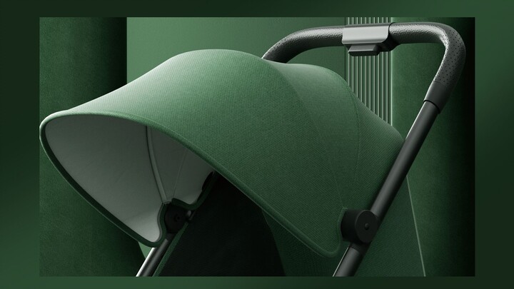 [Redshift Rendering] C4D 3D วิดีโอผลิตภัณฑ์สำหรับแม่และเด็ก รถเข็นเด็กทารก Seat Home Comfort MG Anim