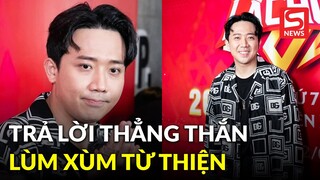 Trấn Thành trả lời thẳng về ồn ào từ thiện tại họp báo game show sắp lên sóng!