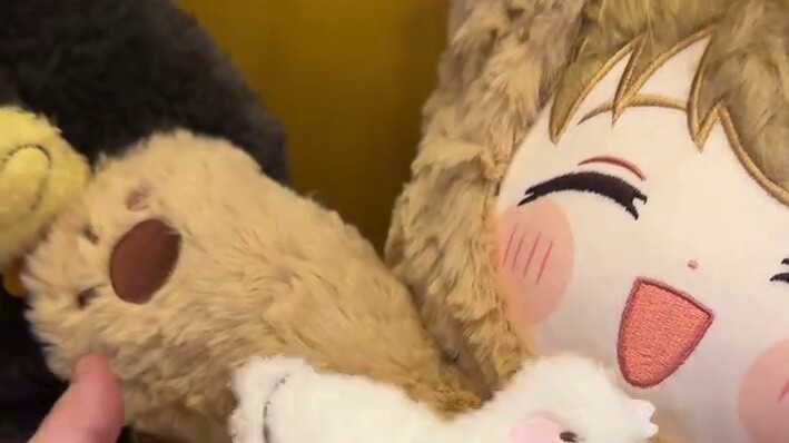 I went downstairs to take out the garbage and picked up a box of millet.