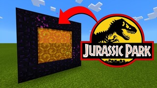 How To Make A Portal To The Jurassic Park Dimension in Minecraft!