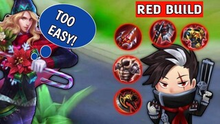 What Happens When A Godly Lancelot Meets A Granger RED BUILD In Rank Game | AkoBida Gameplay - MLBB