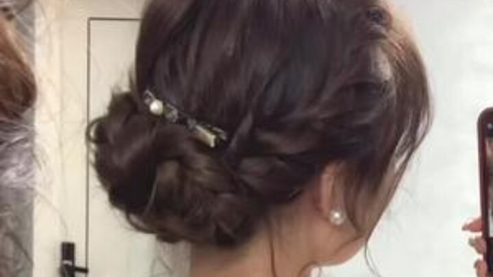 ทรงผมมวยหรูหรา