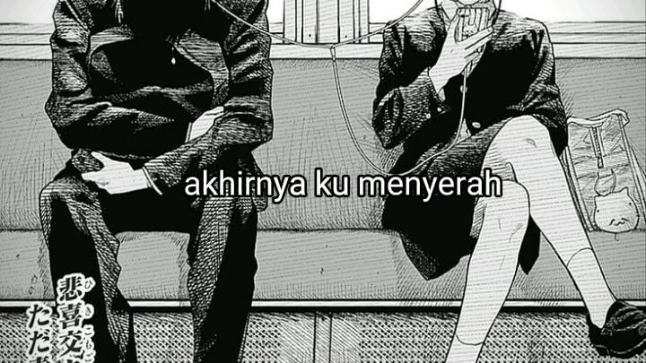 akhirnya aku menyerah