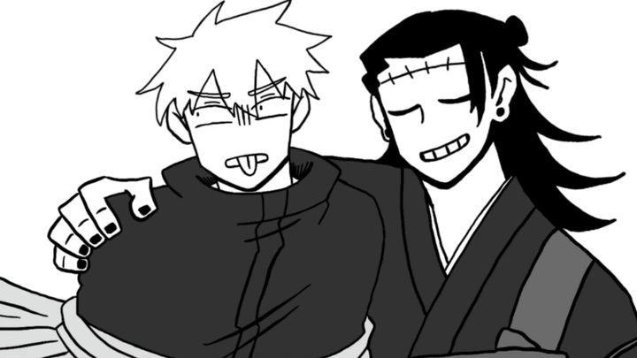 วาดด้วยมือ [มหาวิหารผนึกมาร] ตราประทับของ Gojo Satoru & Xia Youjie