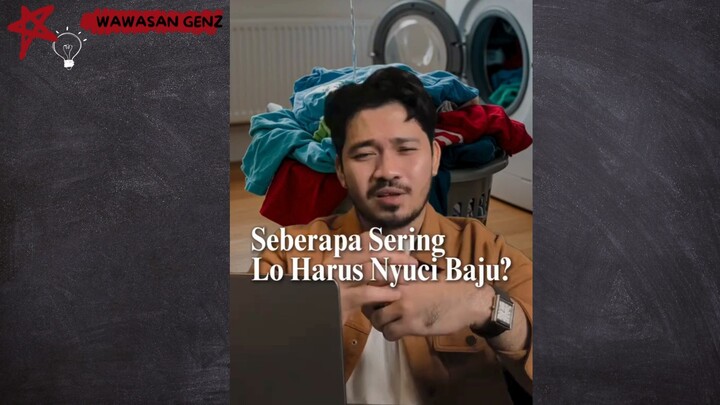 Seberapa Sering Lo Harus Nyuci Baju? Follow for more style tips❤️