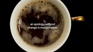AN APOLOGY WITHOUT CHANGE IS MANIPULATION. #theofficial.juni