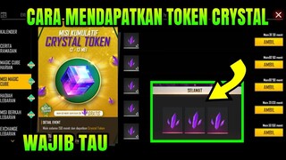 CARA MENDAPATKAN TOKEN CRYSTAL FREE FIRE | CRYSTAL TOKEN FREE FIRE