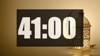 41 Minute Timer | Loud Alarm | Time call