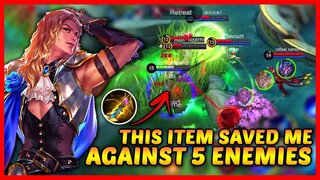 Rose Gold Gave My Lancelot Shield Against 5 Enemies!  - Makisig Gaming - MLBB