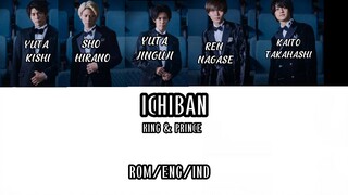 KING&PRINCE (ICHIBAN lyrics Rom/eng/ind)