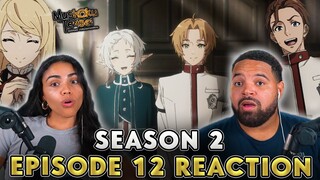 RUDEUS AND SYLPHY ARE MAKING IT OFFICIAL! | Mushoku Tensei Season 2 Episode 12 REACTION