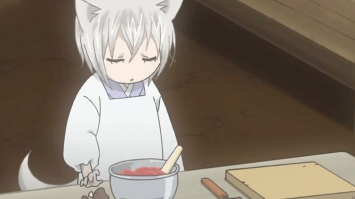 “ป้าเว่ยแอบเอาเห็ดหอมที่นาไนเฉิงไม่ชอบกินออกมา ﾉ♡♡ น่ารักจังเลย!!”