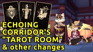 Echoing Corridor's "Tarot Room" & other changes