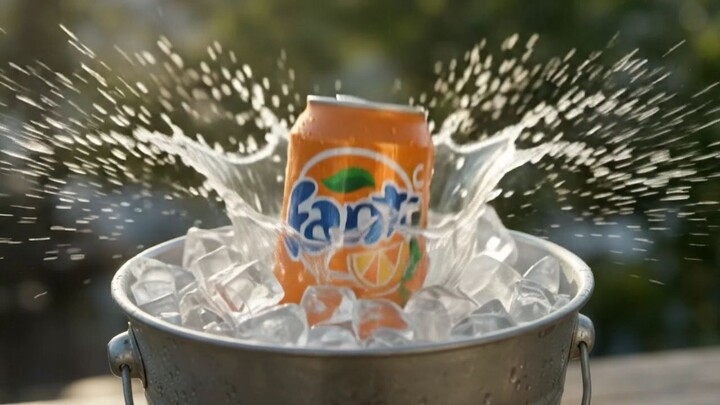 Fanta Orange 🍊🥤 | Stay Cool! Refreshing Drink Commercial #Shorts