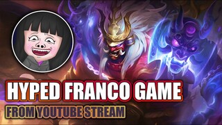 THE ONLY TIME I LOST MY MIND PLAYING FRANCO