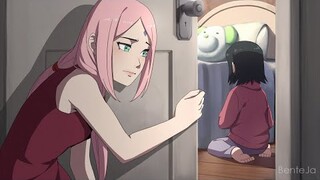 Sarada Uchiha's Cute Childhood (Boruto Comic Dub Compilation)