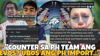 EVOS COUNTER DAW SA PH TEAMS? SUPER RED DI NA ISINAMA? PH IMPORT INUBOS NG EVOS? PURE INDO PLAYERS?!