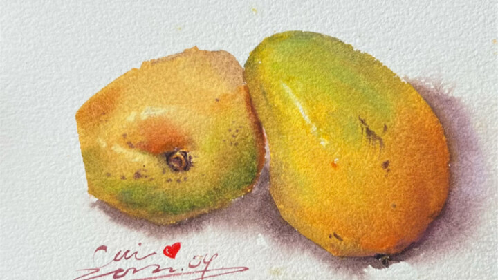 Old habit—draw it first, then eat~