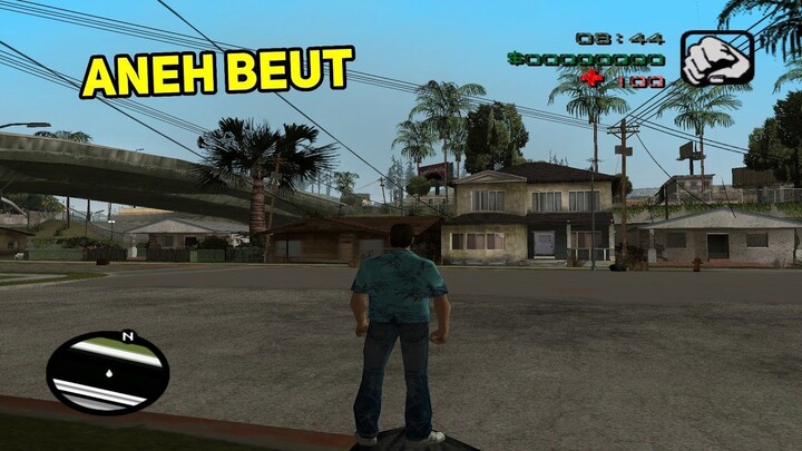 Hah GTA Vice City tapi Map GTA San Andreas!