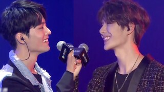 [Chen Qing Ling] Xiao Zhan và Wang Yibo hát phiên bản trực tiếp "Uninhibited" của fanmeeting