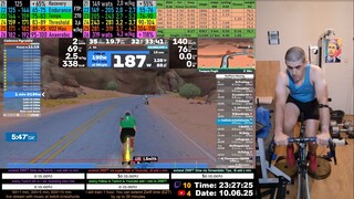 Zwift Cycling Workout 10.06.2025