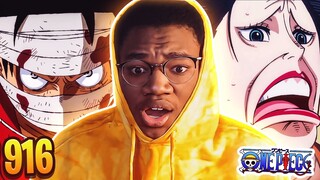 FREE MY GUY LUFFY! One Piece Reaction Episode 916 Reaction