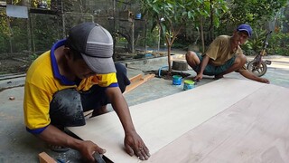 MEMBUAT MEDIA LUKIS MENGGUNAKAN PAPAN TRIPLEK