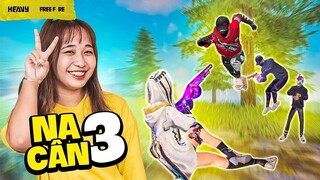 Chị Đại Na Gây Mê Thử Tài Chơi 1 Cân 3 Tử Chiến !!! | HEAVY Free Fire