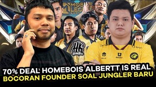 70% DEAL HOMEBOIS ALBERT IS REAL, PLAYER MALAYSIA BOCORKAN JUNGLER BARU DARI INDO