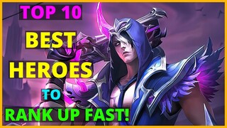 10 BEST HEROES TO RANK UP FAST IN MOBILE LEGENDS 2022