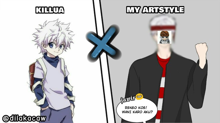 killua x my artstyle