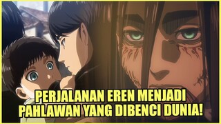 1 MENIT PERJALANAN EREN JAEGER!! Menjadi Seorang Pahlawan yang di benci Dunia!!