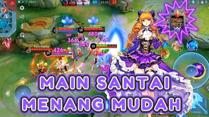 U-LIN GAME || MAIN SANTAI MENANG MUDAH CUYY 😏 || MLBB . MOBILE LEGENDS