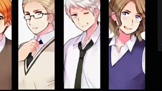 【APH】ให้เพื่อน ๆ ที่ไม่เคยดู Hetalia เดาบุคลิกของตัวละครบางตัว (ตอนที่ 2)