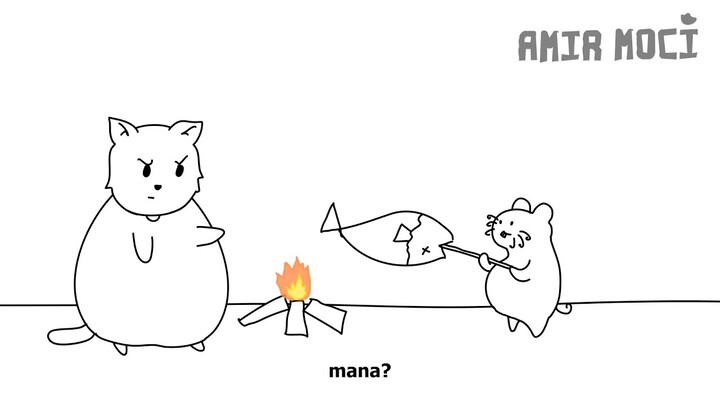 KUCING vs TIKUS dan moci mengalah - Amir Moci Eps. 120