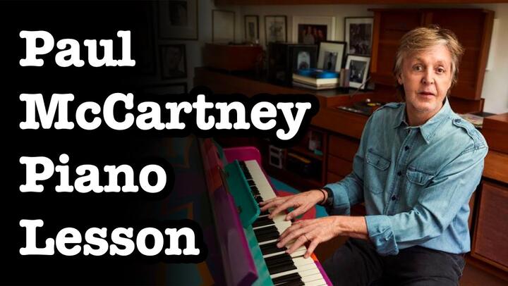 Paul McCartney's Piano Lesson (The Beatles Get Back, McCartney 3 2 1) #getback #thebeatles