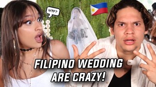So Weddings are a Musical in the Philippines...Latinos react to Bride Singing during WEDDING!
