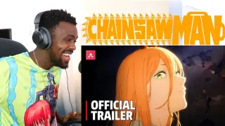 Chainsaw Man - Official Trailer 2 REACTION VIDEO!!!