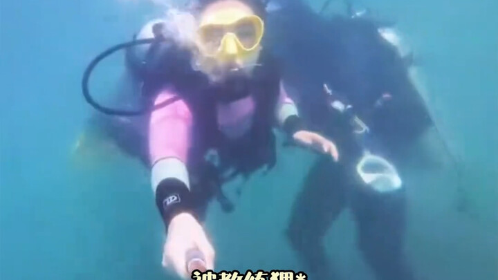 Is it true that no one cares about the oxygen mask being taken off while diving in Sanya?