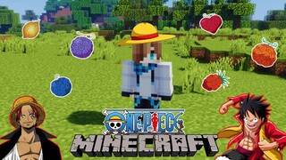 จะเป็นอย่างไร? เมื่อมี "ผลปีศาจสุดเจ๋ง" ใน Minecraft!? (One Piece) | Minecraft รีวิว Mod