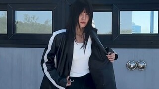 【Nữ chiến binh đường phố】Phiên bản nhảy tiếp sức Prowdmon thử thách Smoke, gia đình ba người Molipka