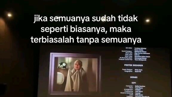 terbiasalah dengan mandiri tanpa tergantung dengan siapapun...