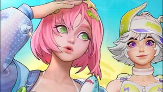Momoi in action di game Farlight 84 lagi 😼🍑🥂