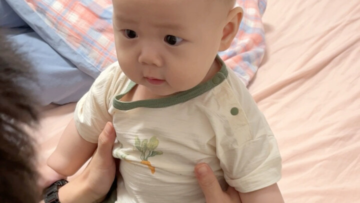 When your little baby is a very cautious child
