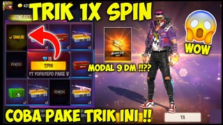 TRIK 1X SPIN !! CARA MENDAPATKAN SKIN TINJU BONE FIST BOOYAH DAY 2021 1X SPIN 9 DM‼️