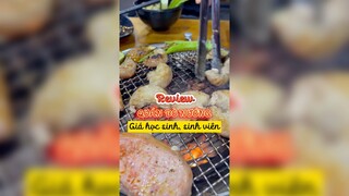 Review Quán Bò Nướng giá cực học sinh