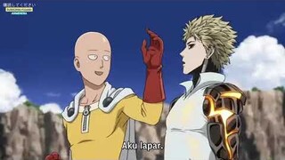 SAITAMA VS GENOS ONE PUNCH MAN PERTARUNGAN EPIC