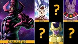 6 Dragon Ball Characters That Can Rival / Defeat Galactus Marvel
