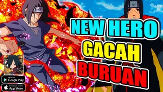 Naruto Shippuden Mobile 3D Gacah 60 Tickets Review Akatsuki Uchiha Itachi Hero SSR - Six Path Legend