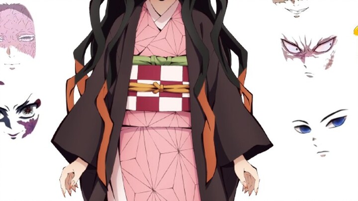 Nezuko Kamado can't find her face, I hope everyone can help her